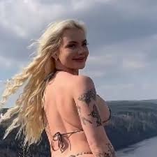 Tattooed model makes stunning view even better as she strips to  microscopic bikini - Daily Star