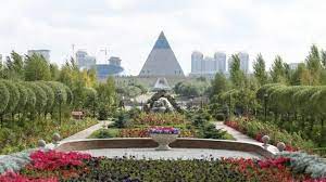 A 360° gopro vr video from inside of the pyramid of peace and reconcilliation in astana, kazakhstan. Astana Pyramid Celebrates 10 Years