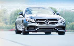 Download Wallpapers Mercedes Amg C63 Coupe 2017 Cars Road German Cars Mercedes Besthqwallpapers Com Mercedes Amg Mercedes Amg C63 Coupe