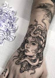 Medusa Tattoo Medusa Tattoo Hand Tattoos For Guys Hand Tattoos For Women