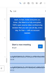 Currently the only option, that i know of, is a medium sized red button on. Video Call Triggers Again Jitsi Self Hosted Rocket Chat Electron