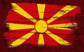 A stylised yellow sun is featured in the center of the field. Download Wallpapers Flag Of North Macedonia For Desktop Free High Quality Hd Pictures Wallpapers Page 1