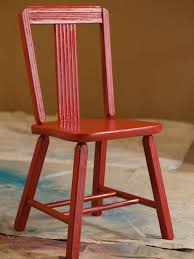 how to strip and repaint a wood chair