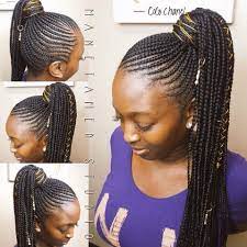 Genie Ponytail Feed In Ponytail Braided Ponytail Long Braided Ponytail Tribal Braid Feed In Braids Ponytail Feed In Ponytail Braided Ponytail Hairstyles