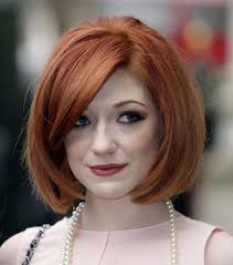 Thick hair looks great in this black bob with messy, uneven tips! Nicola Roberts Classic Short Bob Haircut Hair Styles 2014 Bob Hairstyles Short Bob Hairstyles