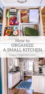 How To Organize A Small Kitchen Kitchen Design Small Small Kitchen Small Kitchen Decor