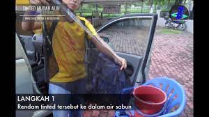 Cuba pasang tinted cermin kereta secara #diy kat perodua viva. Tutorial How To Tint Rear Car Window Cara Memasang Tinted Belakang Kereta By Uncle Boy