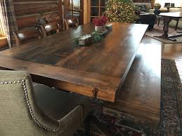Beetle Kill Pine Dining Table Pine Dining Table Rustic Wooden Furniture Table