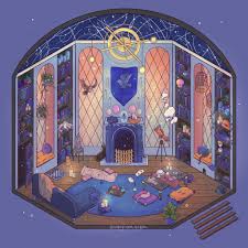Brittnie On Twitter Hogwarts Houses Common Room Cutedrawing Cute Drawing Ravenclaw Common Room Ravenclaw Aesthetic Hogwarts Aesthetic