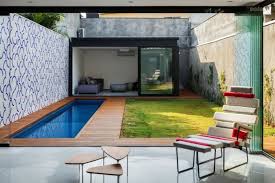 Piscinas Pequenas Para Terrazas Y Patios Modernos Pool Rechteckig Pool Im Garten Pool Terrasse