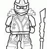 Click on the picture to view the lego ninjago coloring page of nya. 1