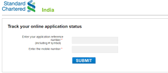 Check Standard Chartered Bank Credit Card Application Status