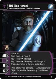 It is set to air on disney's new online streaming service, disney+. Obi Wan Kenobi L Card Star Wars Trading Card Game