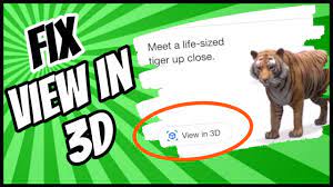 View In 3d Google 3d Animal Not Working View In Your Space Easy Fix For Apple Ios Youtube