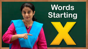 Learn Words Starting With X Flash Cards Words Starting With Letter X Toddler Words With X Youtube