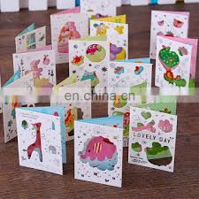 Sticking multiple bits of glitter randomly also increase the charm of the greeting card. Jewelry Packing Buy Creative Full Color Greeting Gift Card Animal Handmade Greeting Card Valentine S Day Greeting Card On China Suppliers Mobile 158649370