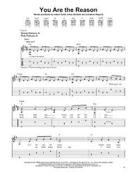 Calum Scott You Are The Reason Calum Scott You Are The Reason Sheet Music Notes Chords Score Download Printable Pdf Guitar Chords For Songs Guitar Tabs Songs Sheet Music