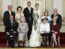 Princess anne, 69, is the only daughter of queen elizabeth ii, 93. Wedding Photo Of Peter Phillips Son Of Princess Anne Capt Mark Phillips Royal Wedding Dress Royal Brides Royal Weddings
