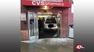 New ems units in produ. Car Crashes Into Salisbury Drug Store Two Injured 47abc