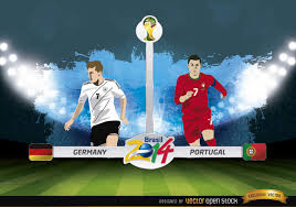 Cristiano ronaldo has a score to settle england vs scotland preview: Germany Vs Portugal Match Brazil 2014 Vector Download