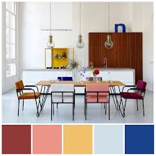 Triadic Split Complementary Colour Scheme Featuring Blue Plus Dark Split Complementary Color Scheme Color Palette Interior Design Split Complementary Colors