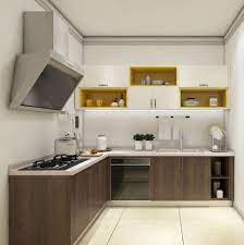 These l shape kitchen cabinets come in varied designs, sure to complement your style. China Simple Furniture Waterproof Pvc For L Shaped Small Kitchen Cabinet Set China Kitchen Cabinets Modern