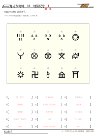 身近な地域 3 地図記号 1｜問題｜社会の空間 | 学生の自習支援｜出題されやすい問題をピックアップ