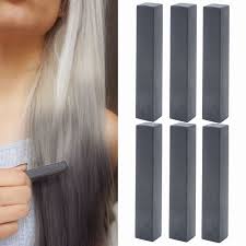 Unfortunately, that means that lifting black will cause damage. Buy Temporary Black Hair Dye Jet Black Vibrant Hair Chalk With Shades Of Black Set Of 6 Vibrant Hair Dye Color Your Hair Black With Temporary Hair Chalk Online