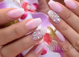 Gelnägel mit farbgelen von online hut konad stamping und illusion glitter von jolifin. Glitzer Farbverlauf Nailart Co