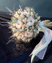Свадебный букет из сухоцветов №44 - купить по выгодной цене с доставкой в  Челябинске