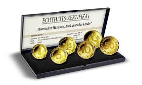 Do you have a 5 pfennig banknote germany (bank deutcher länder)? Kursmunzensatz Bank Deutscher Lander Dgg