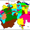 Physical map of switzerland showing major cities, terrain, national parks, rivers, and surrounding countries with international borders and outline maps. 1