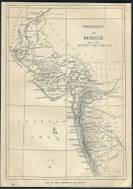 map of Bombay Presidency, 1880 - PICRYL ...