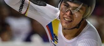Fabian Puerta compite este jueves en el Keirin del Mundial de Pista