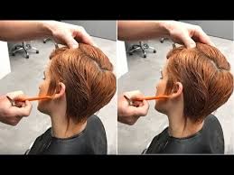 Make sure your hairdresser graduates your hairline around the back and sides as close to a natural finish as is. How To Cut A Short Graduation Haircut Tutorial Step By Step Youtube