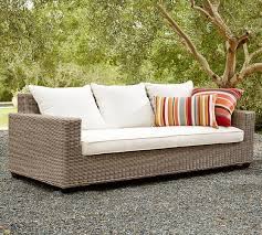 Torrey Outdoor Collection Wicker Outdoor Furniture Pottery Barn In 2021 Wicker Sofa Lounge Chair Outdoor Outdoor Sofa