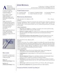 architecture resume sample