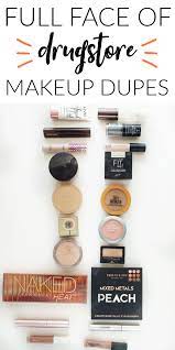 Drugstore Makeup Dupes Tested A Full Face Of High End Vs Drugstore Drugstore Makeup Makeup Dupes Drugstore Makeup Dupes