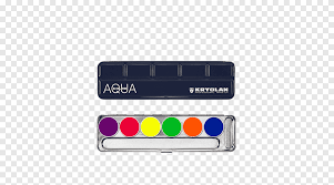 كريولان باليت كوزمتكس لون مخطط ألوان مائية الوجه المستطيل Png