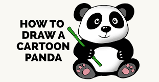 How to draw a panda. How To Draw A Cute Panda In A Few Easy Steps Easy Drawing Guides Panda Drawing Cartoon Panda Panda Sketch
