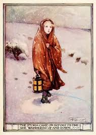Minnie Dibdin Spooner Lucy Gray By William Wordsworth The Golden Staircase Poems And Verses For Children 1906 Illustration Art The Little Match Girl