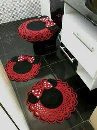 Pin De Tany Fran Em Crochet Knit Tat Macrame Etc Jogos De Banheiro Croche Jogos De Banheiro E Crochet Disney