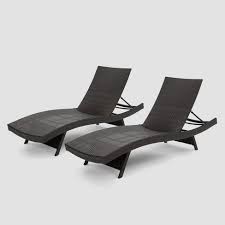 White wicker chaise lounge chairs. Salem 2pk Wicker Adjustable Chaise Lounge Chair Christopher Knight Home Target