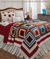 Yatak Ortusu Nevresim Takimi Ortu Desenleri Yamali Yorganlar