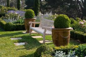 Anduze And Ceramic Garden Planters French Garden Pots For Spring Garden Design Garden Bench Classic Garden
