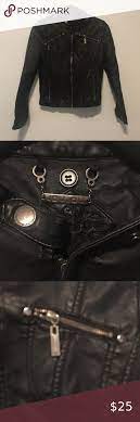 Joujou Girls Leather Jacket Size 14 16 Jou Jou Girls Black Leather Jacket Size 14 16 Leat Leather Jacket Girl Girls Black Leather Jacket Purple Leather Jacket