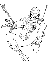 In part 2, we then shade and color marvel comics superhero from monochromatic to color step by step with photoshop as painting tool. 40 Spider Man Coloring Pages Topcoloringpages Net
