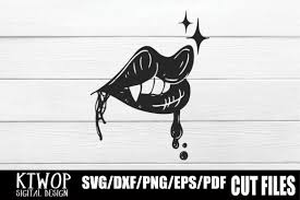 All contents are released under creative commons cc0. Vampire Lip Sexy Halloween Svg Graphic By Ktwop Creative Fabrica
