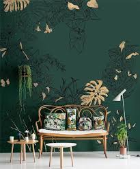 Simulation Salon Vert Copie Copie Salon Vert Decoration Murale Salon Deco Peinture Salon