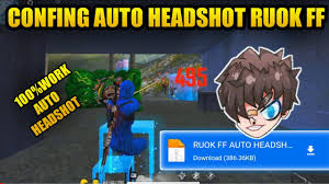 Since pubg has emerged as the leader of this genre, many. Ruok Ff Auto Headshot Free Fire 2020 Auto Headshot Config File Auto Headshot File Ff Fixlag Youtube